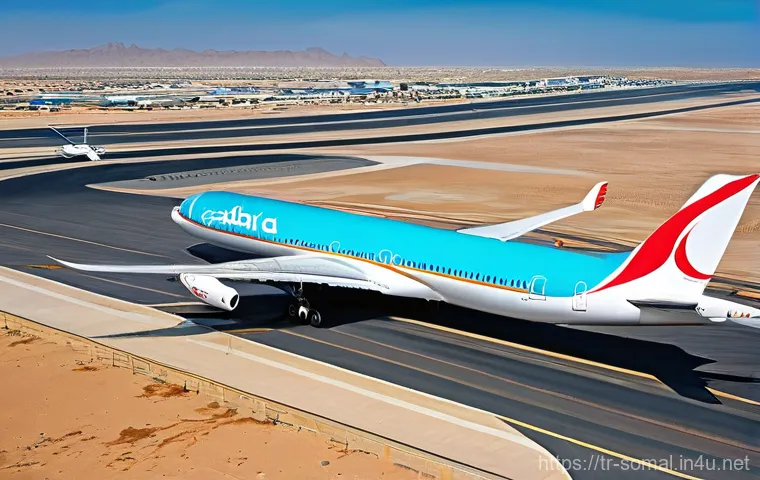 소말릴란드 주요 공항과 항공사 - **Prompt 1: Hargeisa Egal International Airport - Welcoming Gateway**
    A vibrant, sun-drenched sc...